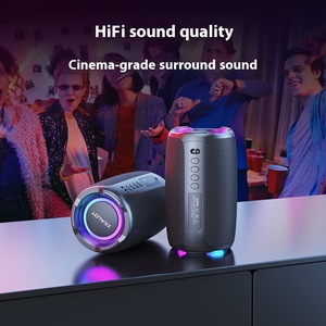 Zealot S61 Loa Di Động Bluetooth Loa Không Dây 20W Stereo Âm Thanh Ipx5 Không Thấm Nước Đèn LED Du Lịch Đảng Loa Ngoài Trời - Product Image 3