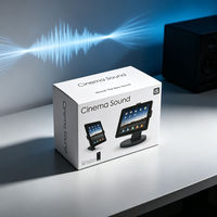Individuell Bedruckte Umweltfreundliche Recycelbare Klappdeckel-Wellpappschachtel Auto-Handy-Tablet-Halter Elektronik-Farbverpackung Kleine Mindestbestellmenge