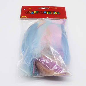 Sogno <span class=keywords><strong>ali</strong></span> d'<span class=keywords><strong>angelo</strong></span> affascinante piuma d'oca ragazza fiore piuma abito piuma d'oca centrotavola per matrimoni 8-12CM - Product Image 1