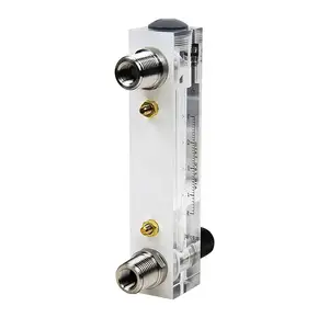 Becho yüksek kaliteli su akış ölçer rotametre lzm-15 panel tipi su cam akış ölçer