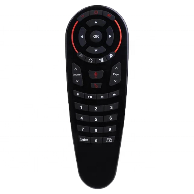G30S Smart Voice air Mouse 2.4GHz 33-key Infrared Learning with Gyro USB Flexible Controller Suitable for TV TV Box Adapter