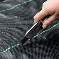 Toile géotextile PP anti-mauvaises herbes, tapis de couverture du sol agricole pour ferme et jardin