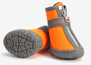 Vente en gros de chaussures pour chiens de taille moyenne et grande, chaussures et chaussettes pour animaux de compagnie en tissu de maille respirant anti-chute pour grands chiens - Product Image 2