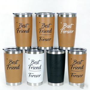 Vaso Térmico de 20 oz/30 oz, Color Nude Marrón, para Bebidas Frías, con Revestimiento Cerámico, Aislado al Vacío, para Café, Sublimación Yety Azul - Product Image 2