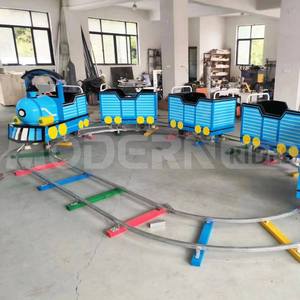 Train pour enfants Amusement Ride-On Train avec piste pour enfants Shopping Mall Playground - Product Image 6