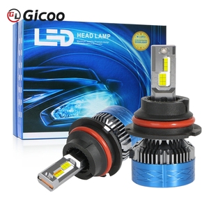 Nouvelles ampoules LED H4 H1 H3 H13 CSP pour voiture, 20000LM 140W, tricolores, ultra-lumineuses (6000K 4300K 3000K), compatibles H7 H11 9005 9006 5202 - Product Image 6