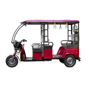 De 900W 100ah Elektrische Tuktuk Driewieler Driewieler Riksja E Texi Voor Passagiers