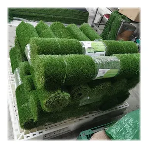 Quality Artificial Grass Manufacturer Sports Eco-friendly Soccer Red Green Brown Black Customizable Artificial Turf 3/8''