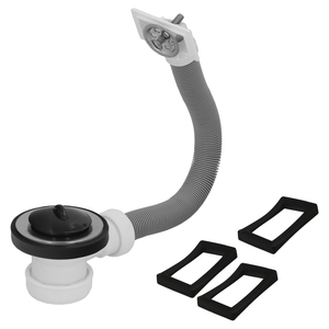 Valvola per lavabo O/70 mm. 1 1/2" con troppopieno - Product Image 1