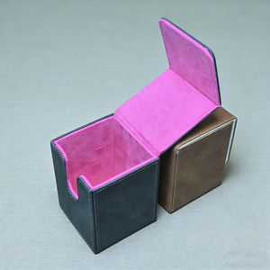 Luxury Customize Your Own Package Organizing Storage PU Leather <strong>Deck</strong> Box for Playing <strong>Cards</strong> - Product Image 4