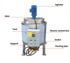 High-speed electric agitator 380v 50/60hz mixer stainless steel tank handwashing fluid machine