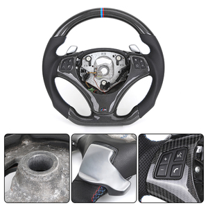 Ban đầu <span class=keywords><strong>E</strong></span> Chassis Volant sợi carbon chỉ đạo Wheel cho E91 E90 E92 e93 E39 E46 E60 E61 E65 E66 E81 E82 e83 Z4 e89 E70 E71 - Product Image 2