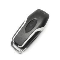Carcasa de llave inteligente para coche con 3 botones y cuchilla sin cortar, cubierta de repuesto para mando a distancia, accesorios de entrada sin llave para vehículo