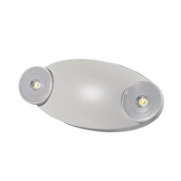 Lumière de signalisation de sortie à livraison rapide à l'étranger, éclairage de surface à double tête LED homologué pour les urgences incendie