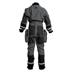 Traje <span class=keywords><strong>de</strong></span> Rescate Impermeable y Ligero, Ajuste Ergonómico, Protección <span class=keywords><strong>de</strong></span> Rodilla <span class=keywords><strong>de</strong></span> Kevlar, Selladores SI-TECH, Cierre <span class=keywords><strong>de</strong></span> Cremallera en <span class=keywords><strong>el</strong></span> Pecho - Product Image 2