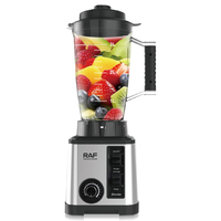 RAF R.2878 Elektrische Blender 2600W 3L 8-blads roestvrijstalen messenblok Snelle start Laag geluidsniveau Keukenapparaat OEM Export