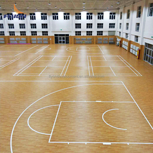 Nuevo Suelo Deportivo de PVC para Interiores/Exteriores de 4.5mm-10mm, Tapete para Cancha de Bádminton, Suelo Vinílico - Product Image 2