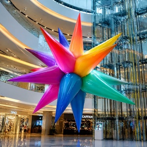 Colorful Inflatable Star Parade Events Custom <b>Lighting</b> Inflatable Star for Holiday Events - Product Image 2