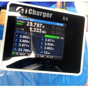 เครื่องชาร์จ ICharger X6 800W 30A กำลังสูง (ขนาดพกพา) สำหรับโดรน RC ผลิตในกวางตุ้ง ประเทศจีน - Product Image 2