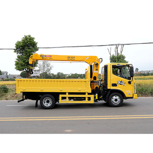 Camion léger Foton Ollin 4*2 avec <span class=keywords><strong>grue</strong></span> à bras droit montée sur camion Changxing 4T - Product Image 2