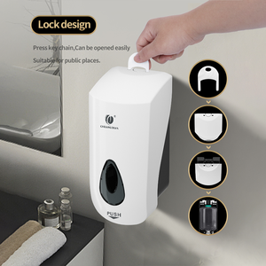 Cdwk phụ kiện phòng tắm Wall Mount Báo Chí <span class=keywords><strong>Hand</strong></span> sanitizer <span class=keywords><strong>Dispenser</strong></span> 1L nhãn hiệu lỏng xà phòng <span class=keywords><strong>Dispenser</strong></span> cho nhà vệ sinh - Product Image 5