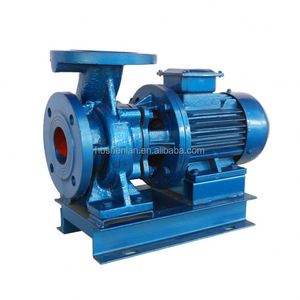 Bomba centrífuga de una etapa Isw de alta presión para extinción de incendios, bomba de tubería de acero inoxidable anticorrosión, bomba de agua fría/caliente - Product Image 3