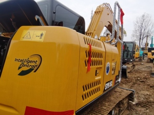 Pelle sur chenilles d'occasion Sany SY95C de 7 tonnes Mini machines de construction Moteur Kubota original Moteur Isuzu Pompe à engrenages KPI Vente PLC - Product Image 5