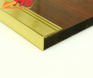 Tiras de latón de diseño personalizado al por mayor de fábrica, gestión efectiva de la cadena de suministro, barra de Metal Hexagonal, embellecedor de azulejo, tamaño de decoración - Product Image 3