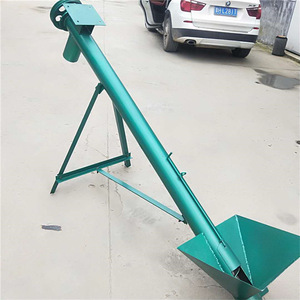 Convoyeur hélicoïdal incliné 5,5 kW 380 V durable pour usine de fabrication - Product Image 1