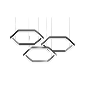 Plafonnier led suspendu au design moderne et décoratif, idéal pour un salon, des escaliers ou une maison - Product Image 6