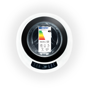 MaggioSole <span class=keywords><strong>3kg</strong></span> Mini <span class=keywords><strong>Lave</strong></span>-<span class=keywords><strong>linge</strong></span> Automatique Portable <span class=keywords><strong>Mural</strong></span> Tout-en-un avec Sécheuse à Air Chaud pour Camping-car, Extérieur et Hôtel, en Plastique - Product Image 2