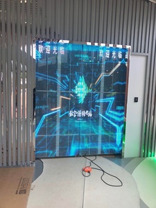 Topled tự dính linh hoạt màn hình Kính phim cứng nhắc cửa sổ kính siêu mỏng cuộn 3D trong suốt <span class=keywords><strong>LED</strong></span> hiển thị cho cửa sổ bán lẻ - Product Image 2