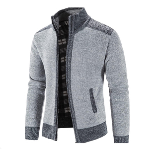 High Quality Custom OEM Breathable Men's <b>Sweaters</b> <b>Long</b> Sleeves Wool <b>Sweater</b> Custom Knitted <b>Cardigan</b> Zipper Men's <b>Sweater</b> - Product Image 4