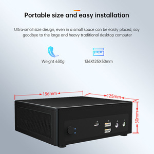 11th Gen generación Mini pc i7 1165G7 i5 i3 computadora de escritorio <span class=keywords><strong>8GB</strong></span> 16GB 32GB de <span class=keywords><strong>RAM</strong></span> SSD Intel Core OEM ODM Mini pc - Product Image 5
