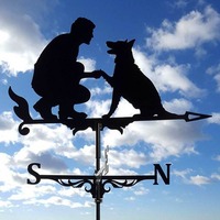 Animal Weathervane Metal Eagle Tiempo Dirección del viento