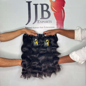 Cabello Indio Virgen con Cutículas Alineadas, Cabello Humano Ondulado Brasileño Crudo para Venta al por Mayor, Cabello Indio Crudo Sin Procesar al por Mayor - Product Image 1