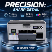 Imprimante DTF A3 Versijet compatible Epson, semi-automatique, encre pigmentée multicolore, 110V/220V, garantie 1 an, nouvelle, en aluminium