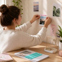 Bandes d'adhésif en argile pour nail art, pour faux ongles et usage créatif quotidien, couleurs pastel douces pour projets d'artisanat à domicile ou au bureau