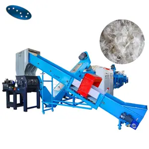 Sevenstars Waste Recycled Soft PE Film PP Woven bags Plastic Washing Line Recycling Equipment for sale