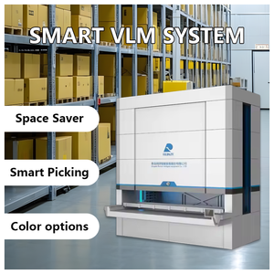 Sistema de almacenamiento de módulo de elevación de carrusel vertical Q235 DE ACERO INTELIGENTE Capacidad de 4000kg Almacén galvanizado de zinc automático duradero - Product Image 6
