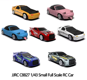Nouvelle voiture télécommandée JJRC C8827 avec gyroscope, échelle 1:43, 4 roues motrices, voiture de drift, modèle de simulation, jouets vs LD1804 - Product Image 1