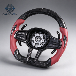 Volante de Fibra de Carbono Personalizado para BMW CS G F F30 F20 F10 E46 M2 M4 M3 M5 G20 G80 E90 E87 E38 F87 G28 G30 G38 G60 G87 X3 X5 - Product Image 4