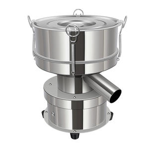 स्टेनलेस स्टील कंपन स्क्रीनिंग मशीन छोटे इलेक्ट्रिक सिव शुद्ध तांबा मोटर परिपत्र आउटलेट चीनी लकड़ी के लिए - Product Image 2