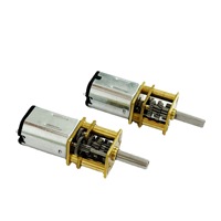 Moteur à engrenages micro DC N20 1000:1, couple élevé, 6V, 10 tr/min, faible bruit