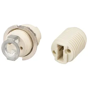 Hoge Kwaliteit G9 Porseleinen Socket Keramische Lamphouder Met Standaard Halogeenlamp Accessoires