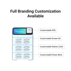 Estación de <span class=keywords><strong>Alquiler</strong></span> de Baterías Portátiles con Pago con Tarjeta POS, Estación de Carga de Teléfonos con Pantalla Publicitaria Digital para Promoción Empresarial - Product Image 5