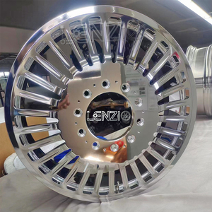 Nouvelles jantes Dally forgées en aluminium poli haute brillance de 26 pouces, jantes de camion en alliage d'aluminium 8/10 trous - Product Image 1