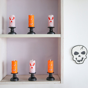 Venta Directa de Fábrica, Nueva Vela de Calabaza de Halloween con Luz LED, Accesorio de Disfraz con Luces - Product Image 3