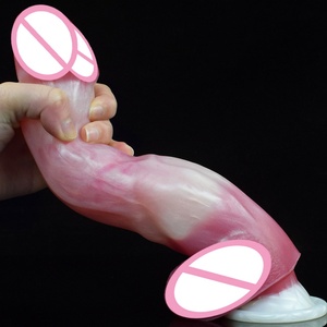 FAAK New Arrival Rosy Monster <b>Dildo</b> Erotic Small Sex Toy Smooth Soft Silicone Massage for Women Adult Sex Toy - Product Image 4