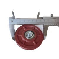 KM601323G01 70*8*6001 Synchronisation du rouleau de corde de porte d'ascenseur OD70mm W8mm Roulement 6001 remplacer les pièces d'ascenseur KM601117G01